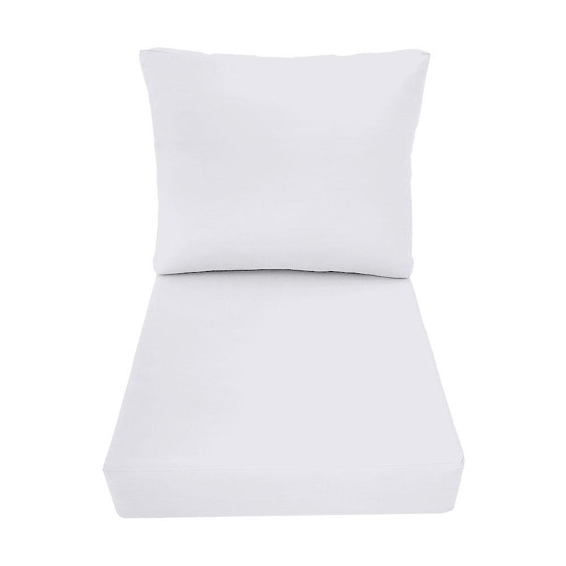 Outdoor deep seat back slip cover replacement