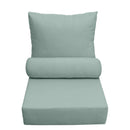 Outdoor lounge chair cushion