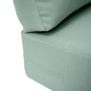 Outdoor lounge chair cushion