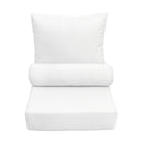 Outdoor deep seat back slip cover replacement