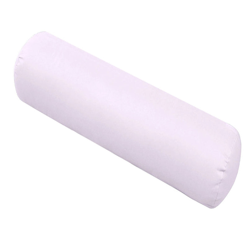 |COVER ONLY| Knife Edge Small Size 23x6 Outdoor Bolster Pillow Water Repellent Decorative Bolster Pillow for Porch Swing Couch Sofa Cushion Patio Furniture AD107