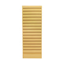 MAPLE 20'' x 20'' x 54'' Revolving Slatwall Floor Display Rotating Cube Tower 4 Sided Retail Fixture