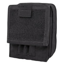 Condor Molle Tactical MAP Pouch ID Admin Pouch Chart Case ATLAS Clear Cover Carrier Pouch - BLACK