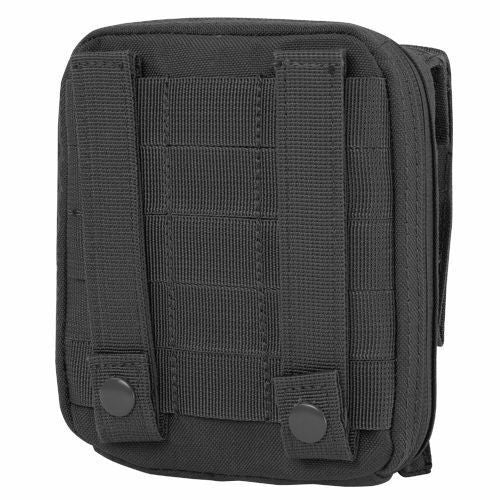 Condor Molle Tactical MAP Pouch ID Admin Pouch Chart Case ATLAS Clear Cover Carrier Pouch - BLACK