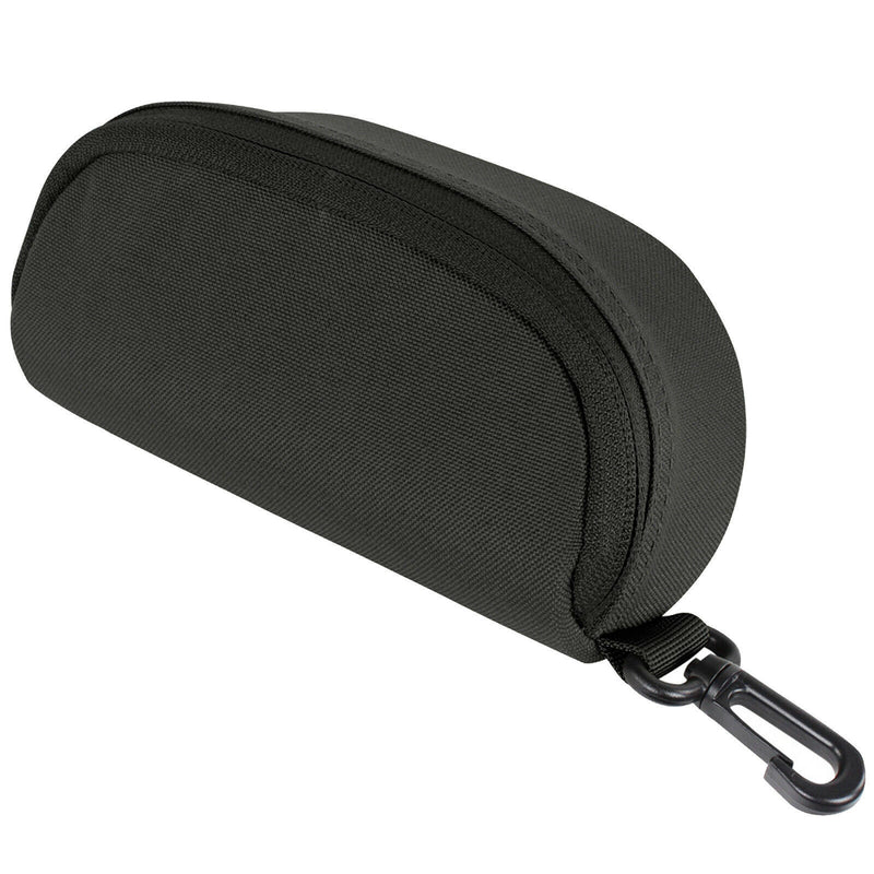 Condor Molle Tactical SUNGLASSES Case Carrying Pouch Eyeglasses Padded Case-BLACK