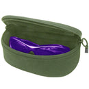 Condor Molle Tactical SUNGLASSES Case Carrying Pouch Eyeglasses Padded Case-OD GREEN