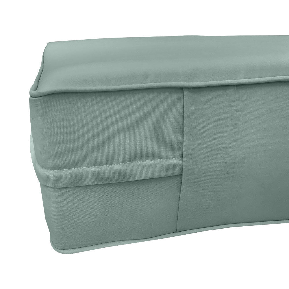 Fitted sheet for daybed/porch swing mattress — cover only
