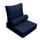 Outdoor deep seat back slip cover replacement