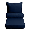 Outdoor deep seat back slip cover replacement