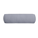 Decorative bolster pillow for porch swing