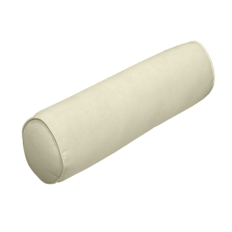 Decorative bolster pillow for porch swing