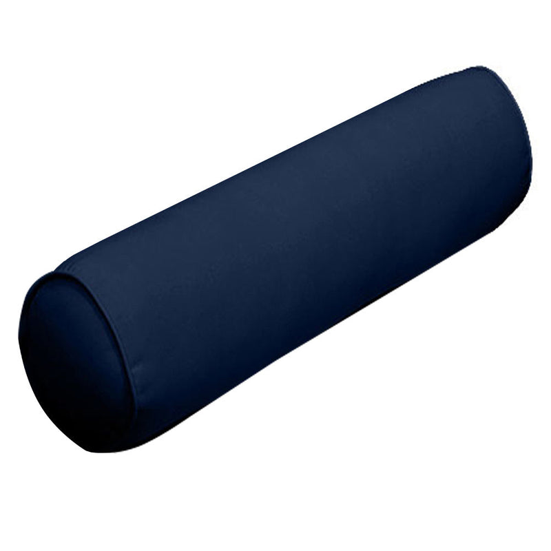 Decorative bolster pillow for porch swing