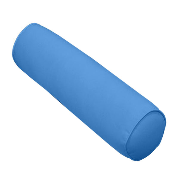 Decorative bolster pillow for porch swing