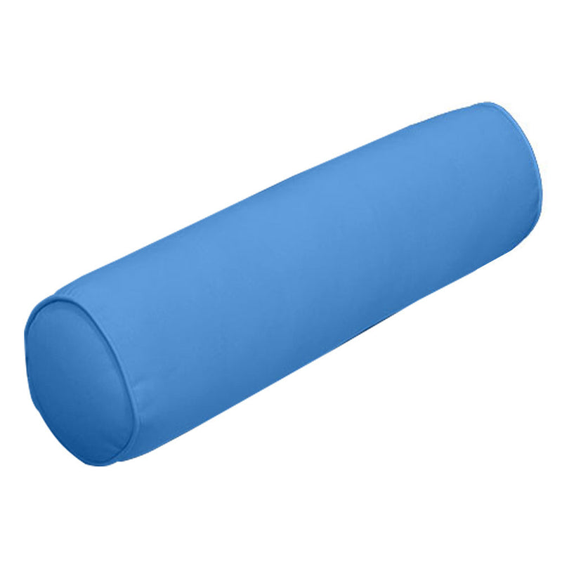 Decorative bolster pillow for porch swing