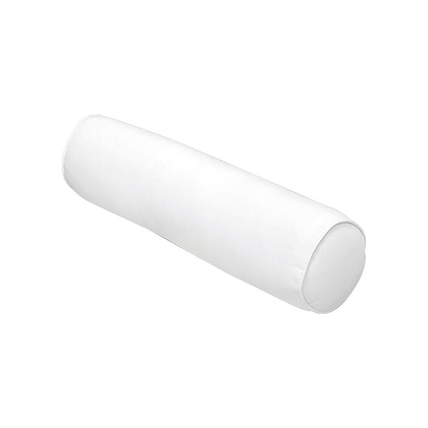 Decorative bolster pillow for porch swing