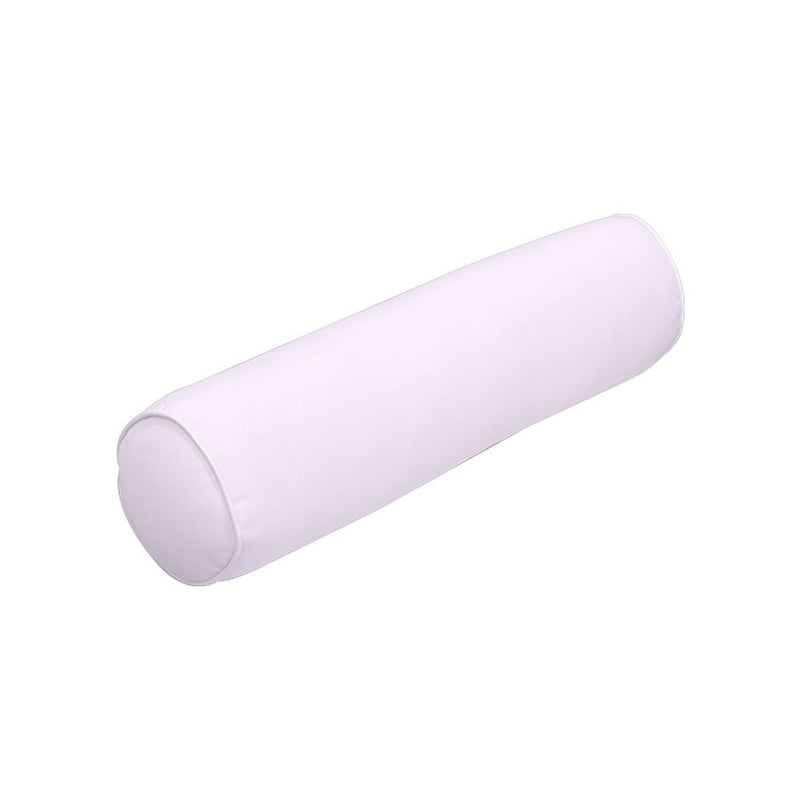 Decorative bolster pillow for porch swing
