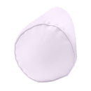 Decorative bolster pillow cover for porch swing