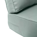 Outdoor deep seat back slip cover replacement