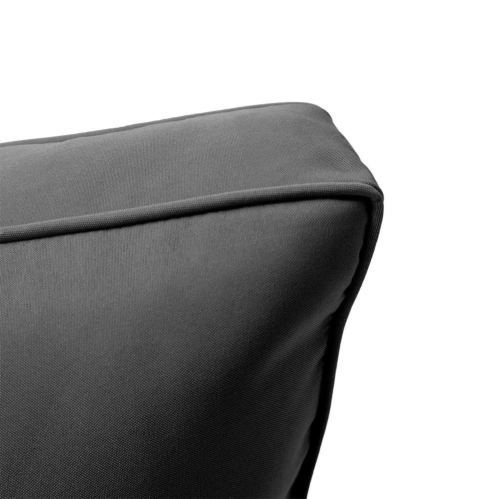 Outdoor deep seat back slip cover replacement