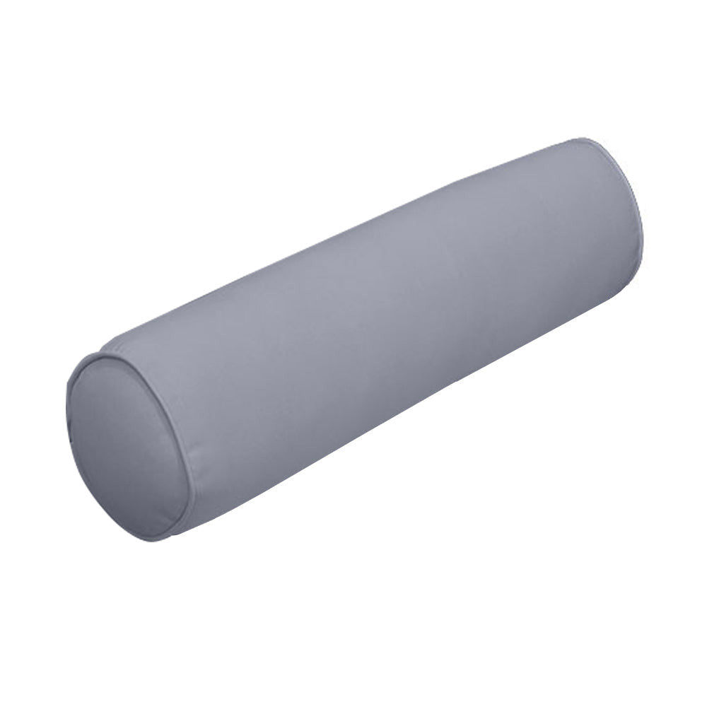Decorative bolster pillow for porch swing
