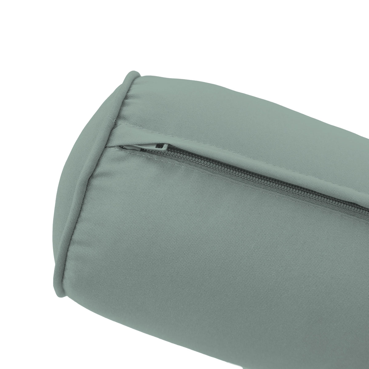 Decorative bolster pillow for porch swing