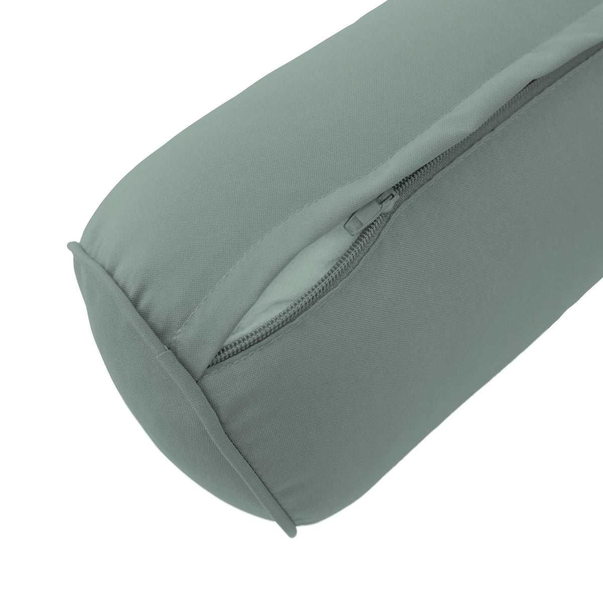 Decorative bolster pillow for porch swing