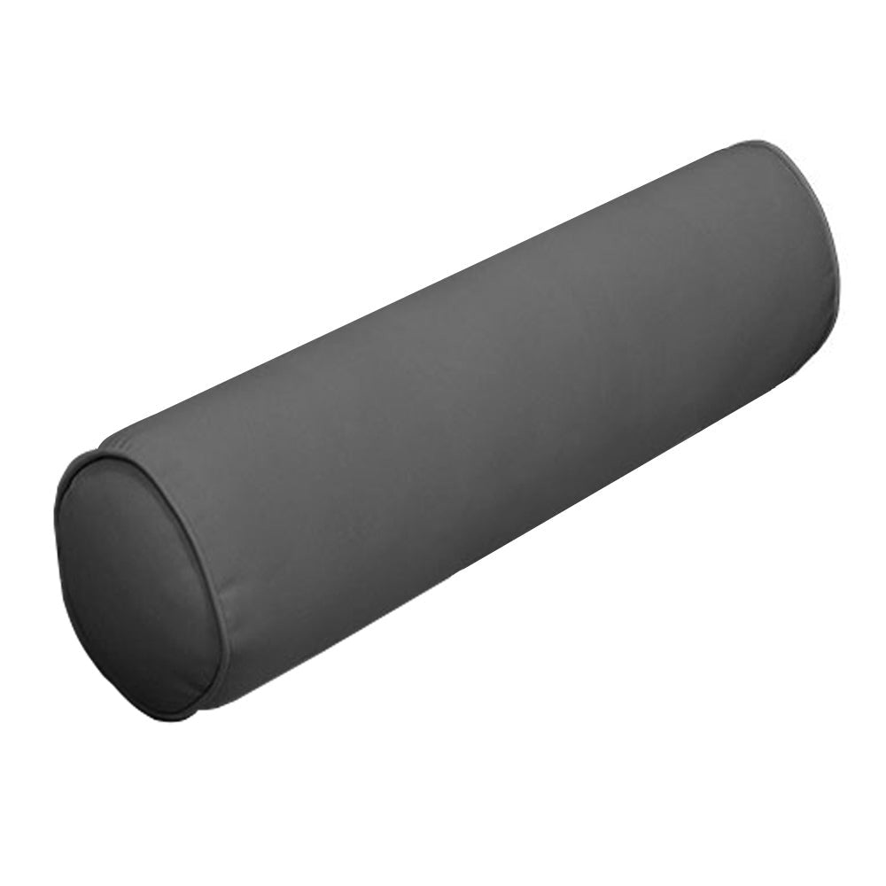 Decorative bolster pillow for porch swing