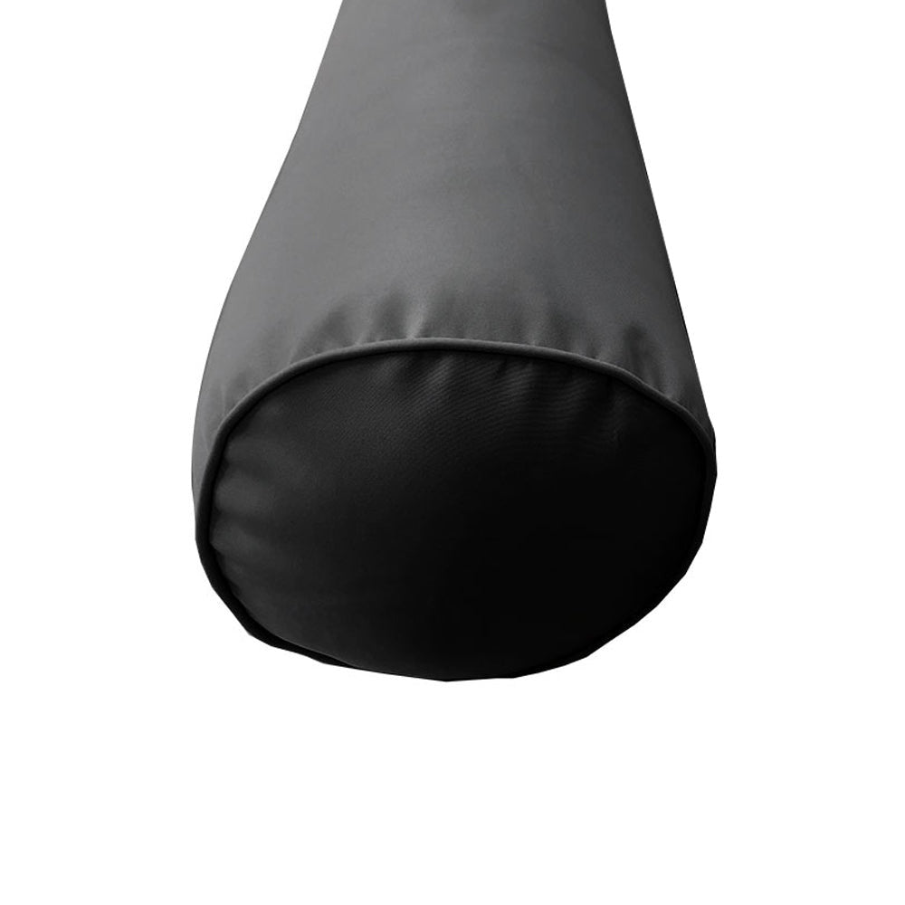 Decorative bolster pillow for porch swing