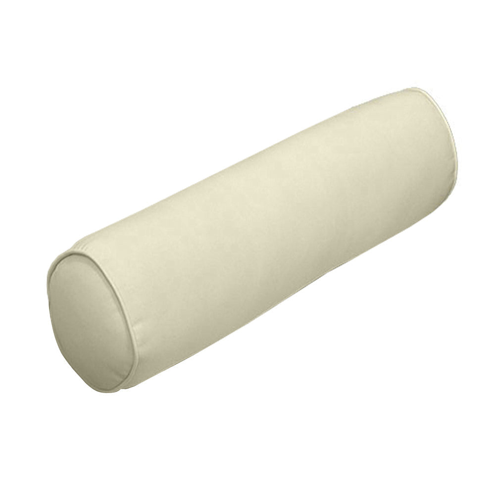 Decorative bolster pillow for porch swing