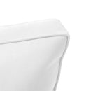 Outdoor deep seat back slip cover replacement