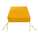 Outdoor deep seat back slip cover replacement