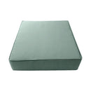 Outdoor lounge chair cushion