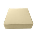 Outdoor lounge chair cushion