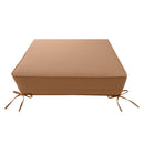 Outdoor lounge chair cushion