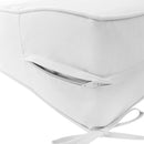 Outdoor lounge chair cushion