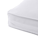 Outdoor deep seat back slip cover replacement