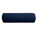 Decorative bolster pillow for porch swing