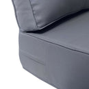 Outdoor deep seat back slip cover replacement