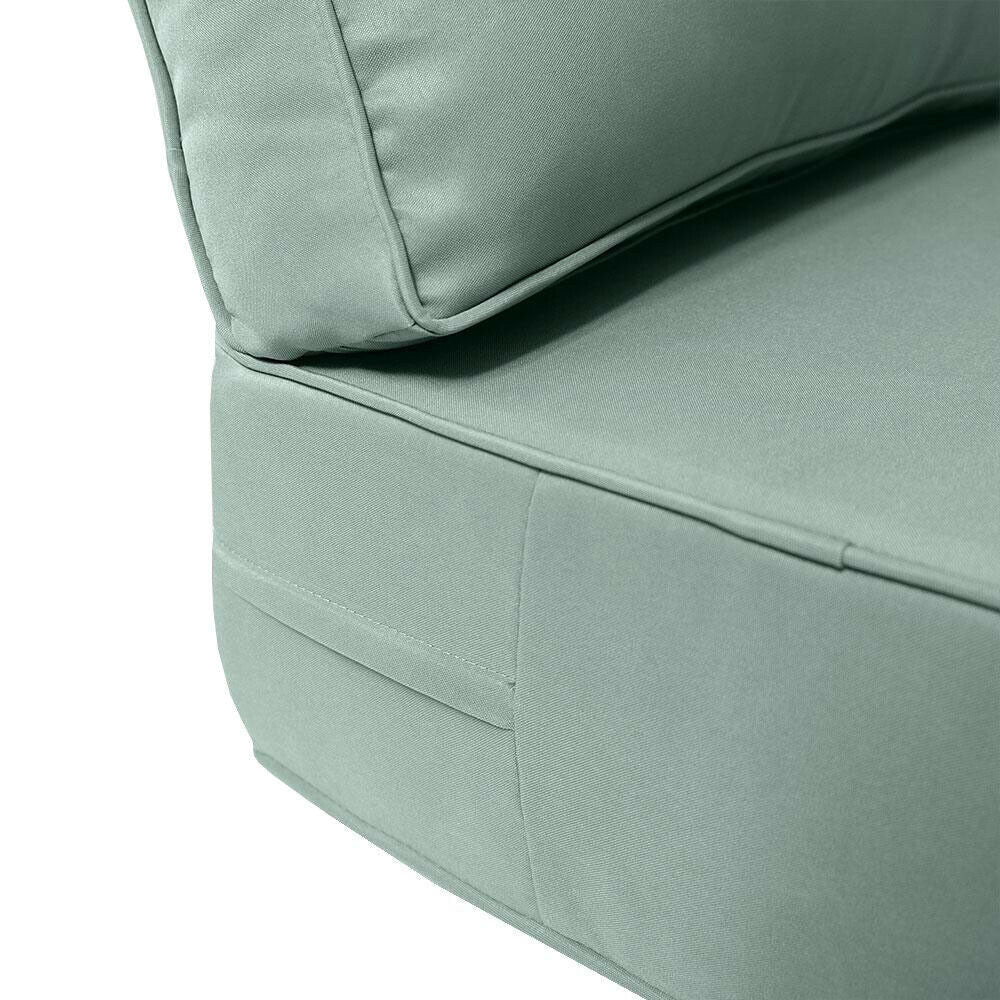 Outdoor deep seat back slip cover replacement
