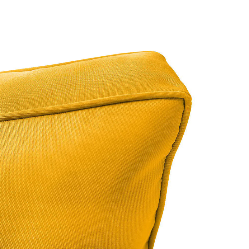 Outdoor deep seat back slip cover replacement