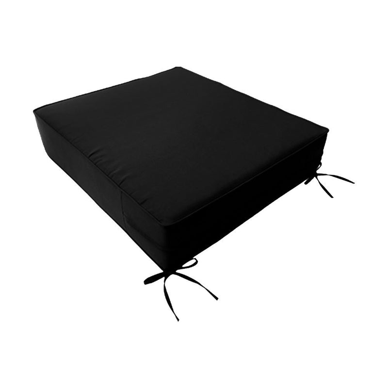 Outdoor deep seat back slip cover replacement