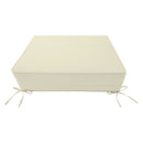 Outdoor lounge chair cushion