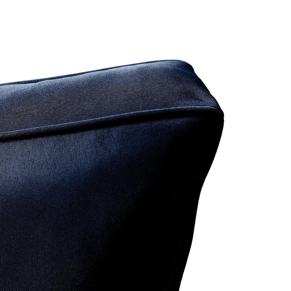 Outdoor lounge chair cushion