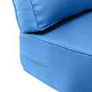 Outdoor lounge chair cushion
