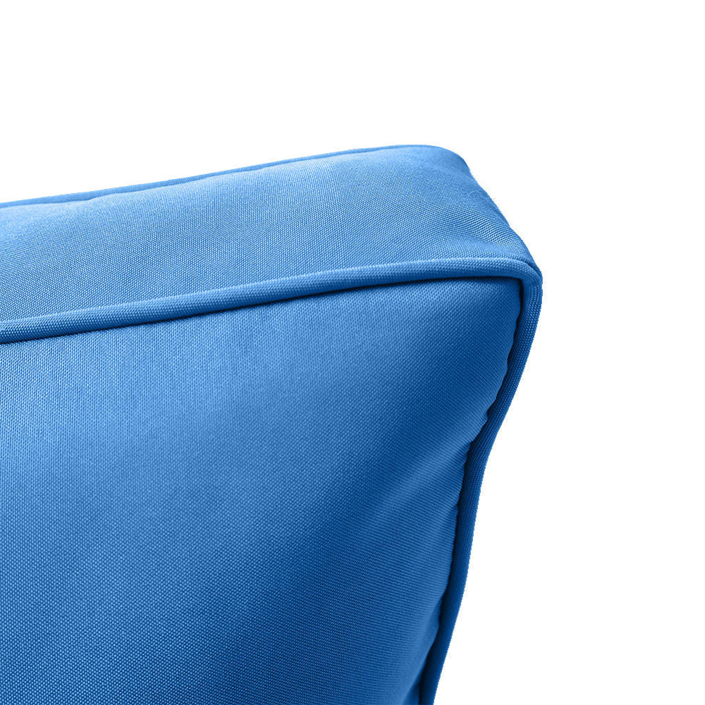 Outdoor lounge chair cushion
