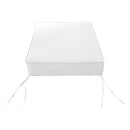 Outdoor lounge chair cushion