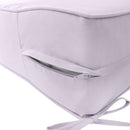 Outdoor lounge chair cushion