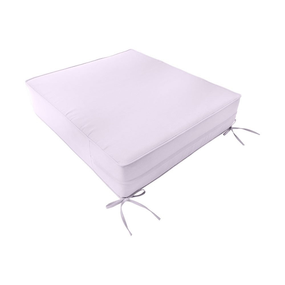 Outdoor lounge chair cushion