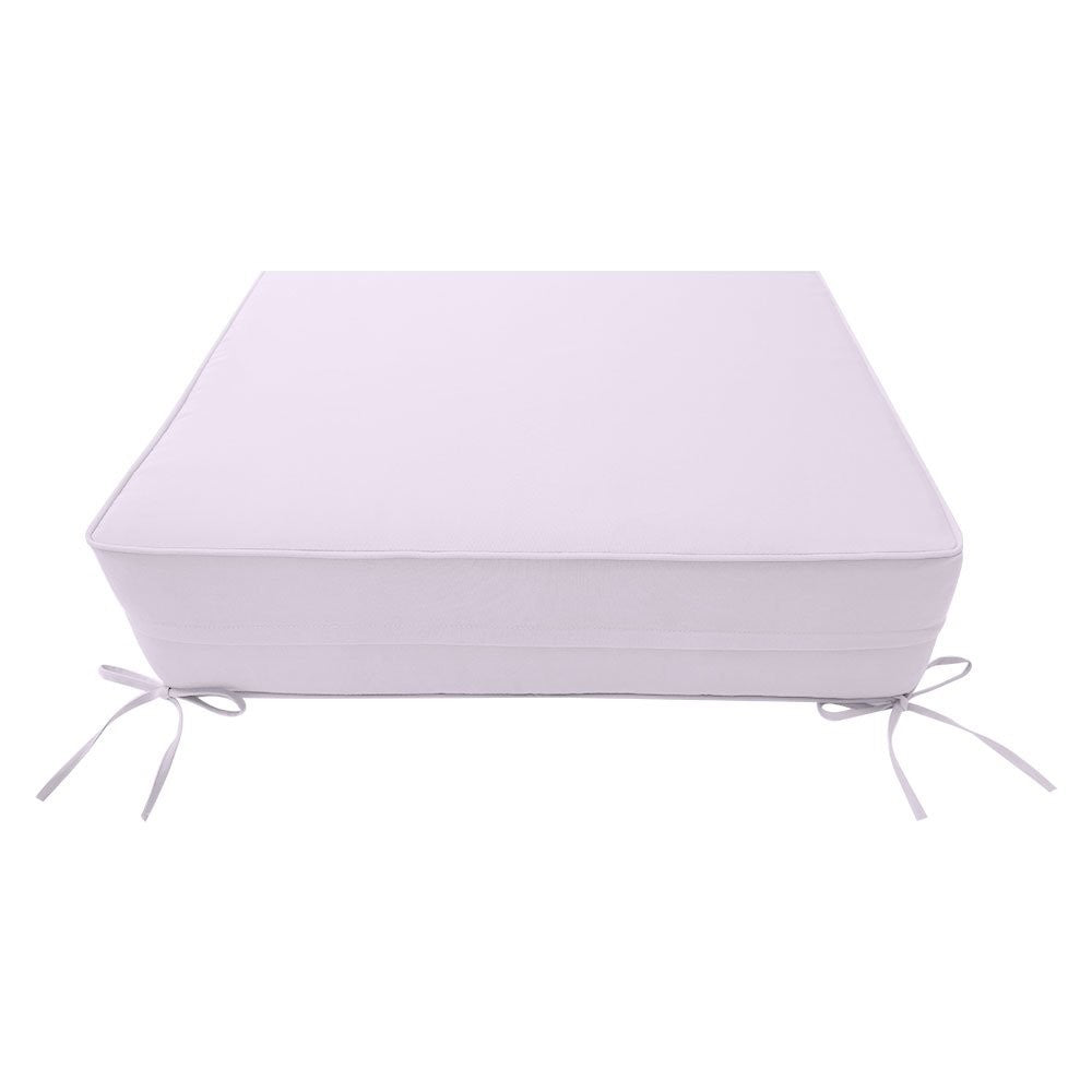 Outdoor lounge chair cushion