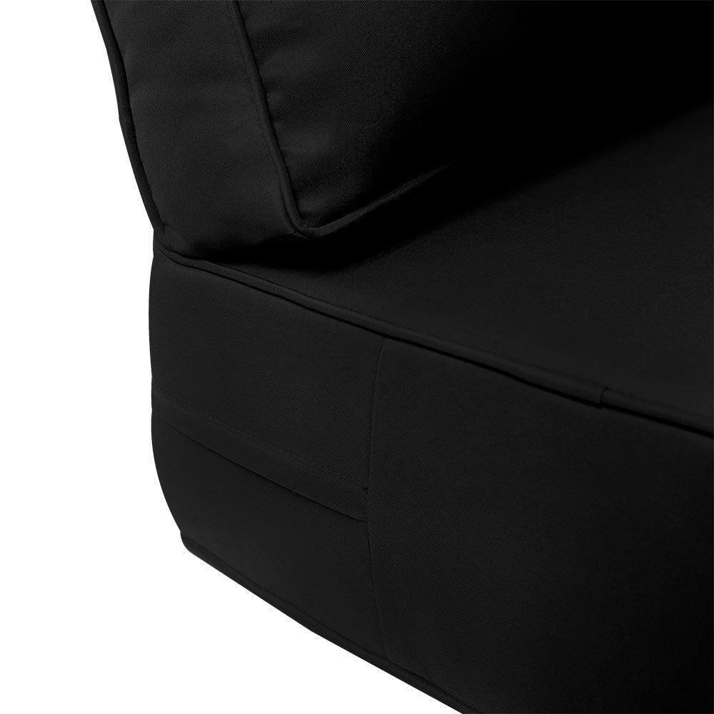 Outdoor lounge chair cushion